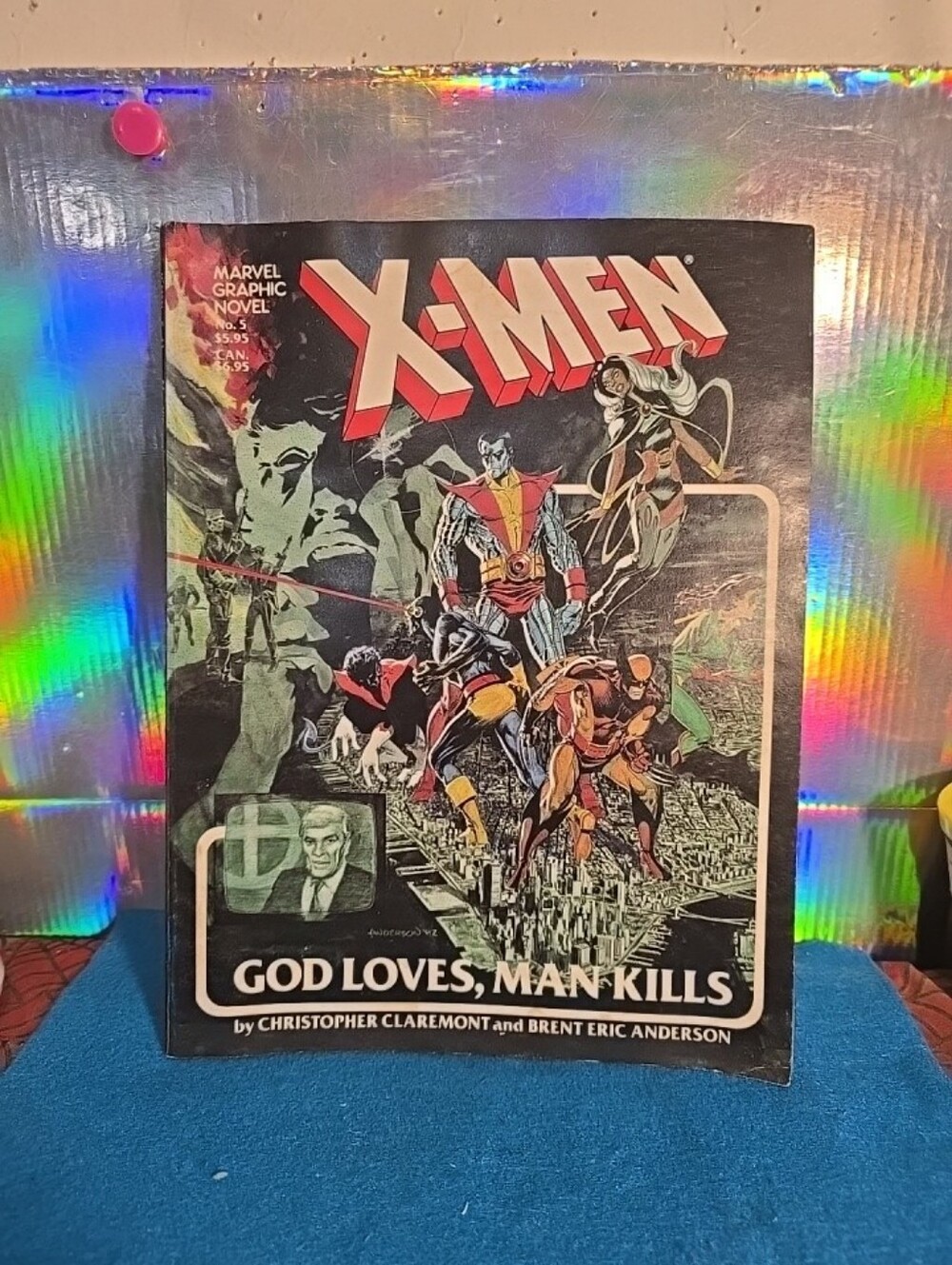 Marvel X-Men Graphic Novel — Black & Red Cover